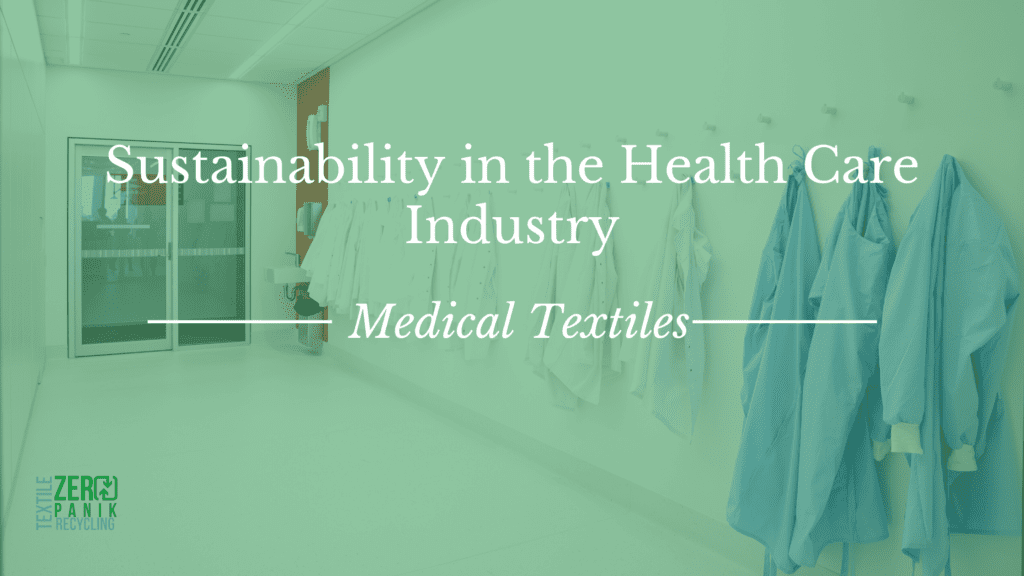 hospital hallway with physician coats (medical textiles) hanging