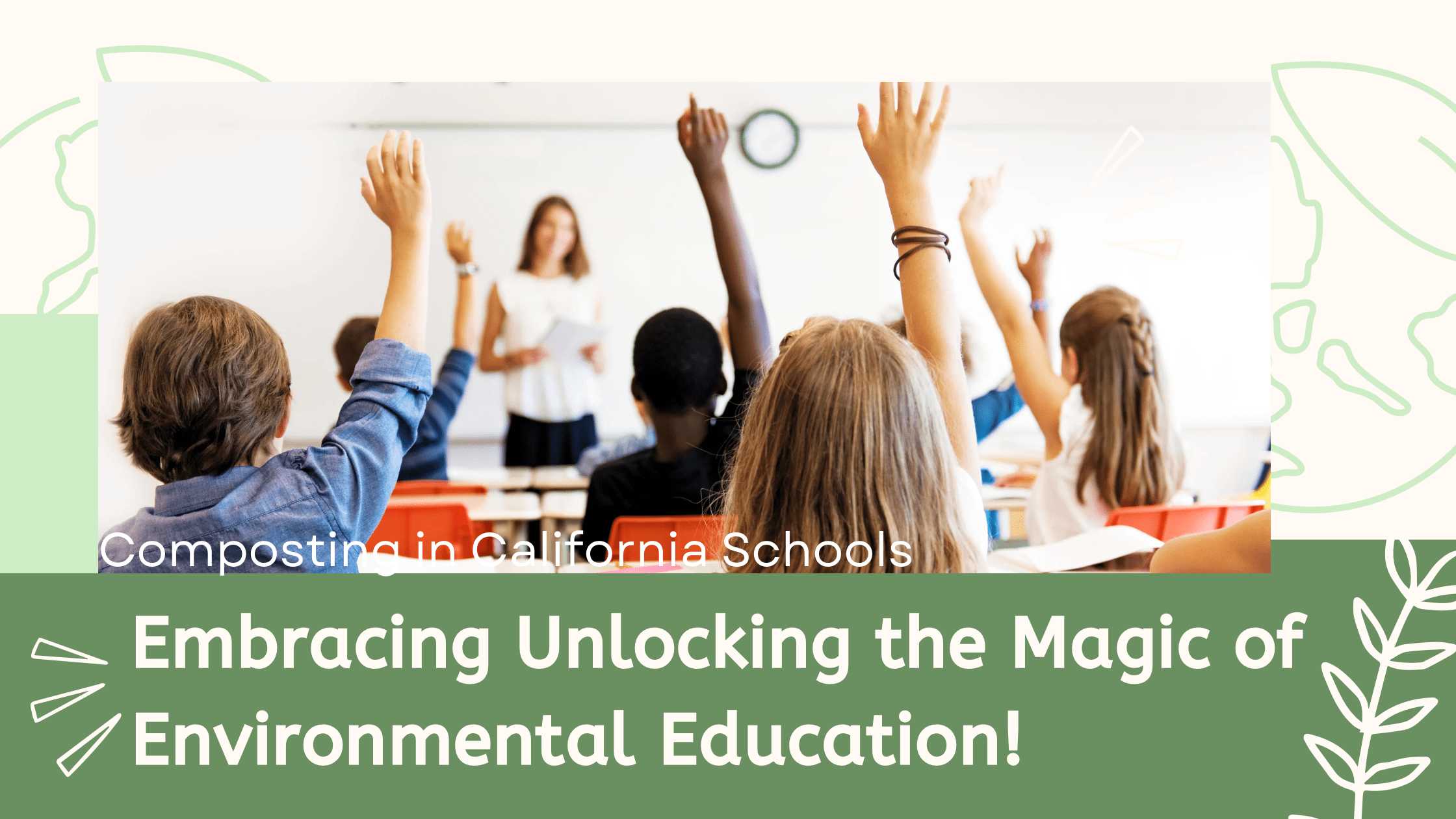 composting in California schools